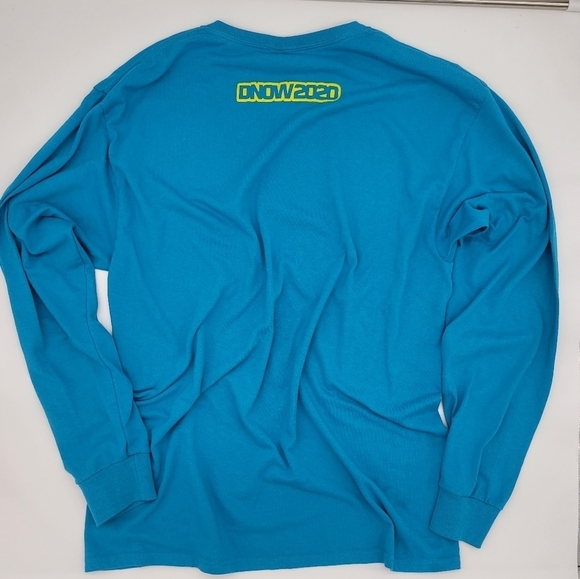 Unisex Facts Tshirt Turquoise Long Sleeve DNOW2020 - Picture 5 of 7